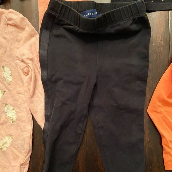 Girls Toddler $5 ea 18M 6 Pack Long Sleeve Tees Leggings - Picture 10 of 16